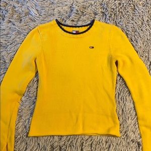 Yellow Tommy Hilfiger sweater